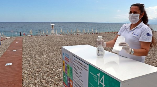 Турция пляж