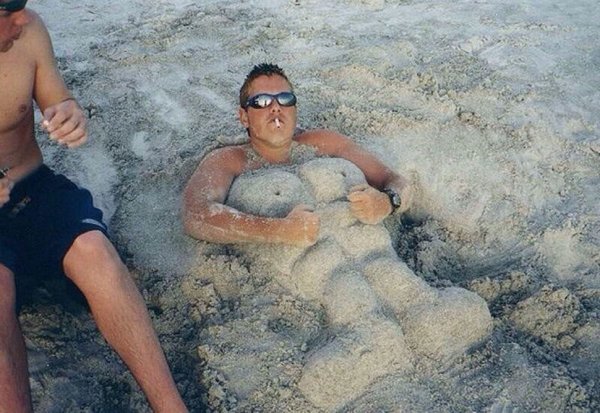 Смешные фотосессии на море