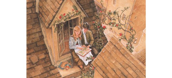 Кай Герда и бабушка