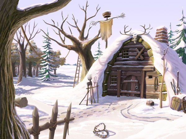 Логово разбойников Снежная Королева