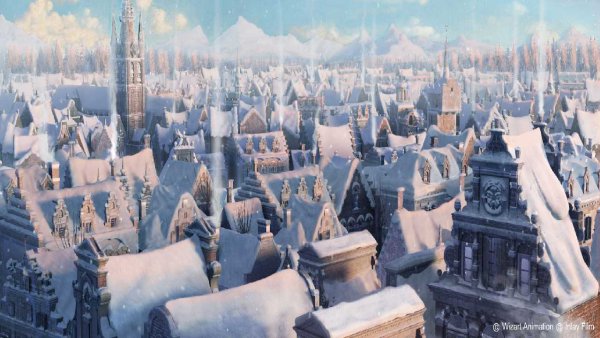 Снежная Королева мультфильм 2012 замок