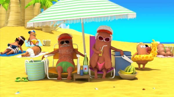 Мультсериалы пляж