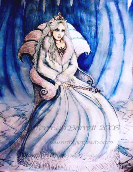 Снежная Королева рисунок