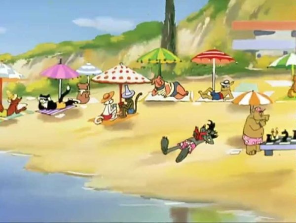 Волк из ну погоди на море