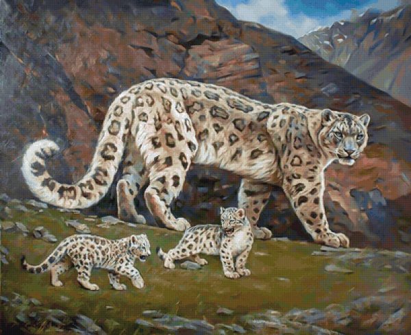 Карл Брендерс снежный Барс