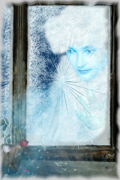 Снежная Королева заглядывает в окно