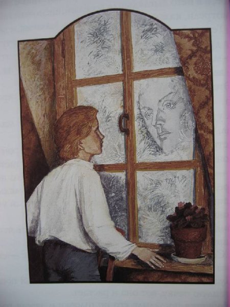 Снежная Королева заглядывает в окно