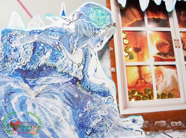 Снежная Королева на окно