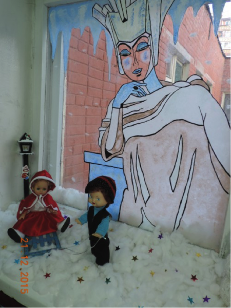 Украшение группы по сказке Снежная Королева