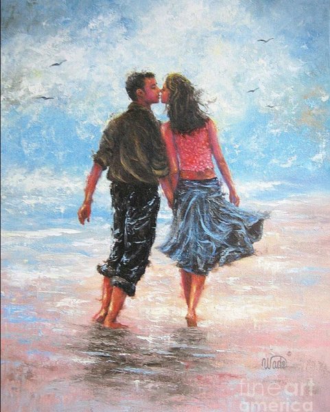 Влюбленные маслом