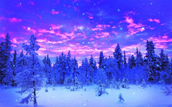 Фиолетовая зима