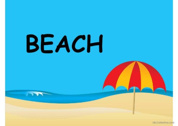 Beach Flashcards