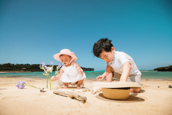 Семья на Песчаном пляже