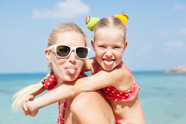 Турция дети пляж