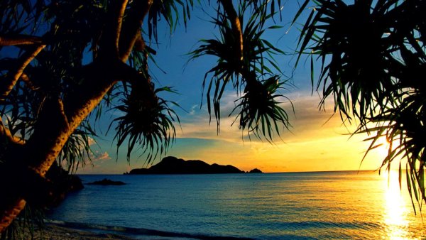 Тропический закат