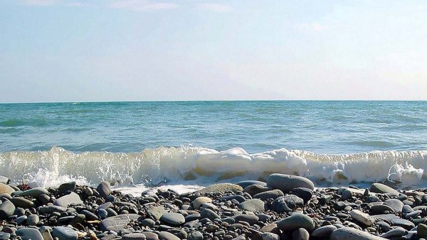 Черное море без людей