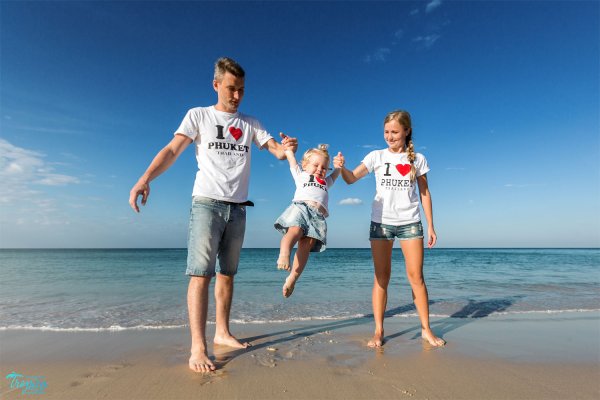 Фотосессия семьи на море
