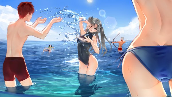 Fate Тосака Рин Bikini